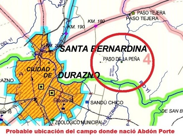 Genealogía de Abdón Porte
